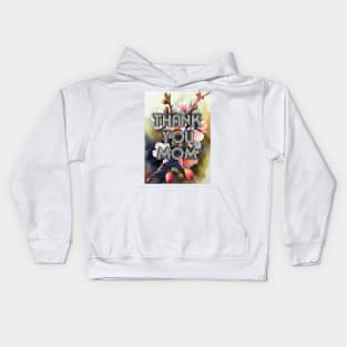 Thank You Mom mothers day Kids Hoodie